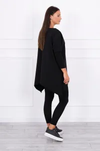 Legínovo Oversize blúzka s potlačou dúhových pier biela Farba: Zelená, Veľkosť: UNI