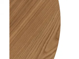 JAKS Okrúhly stôl Lino 100 cm zlatý dub
