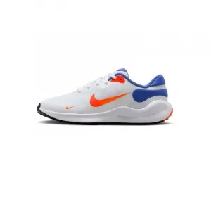 Chlapčenská športová obuv (tréningová) NIKE Revolution 7 GS white team orange astranomy blue