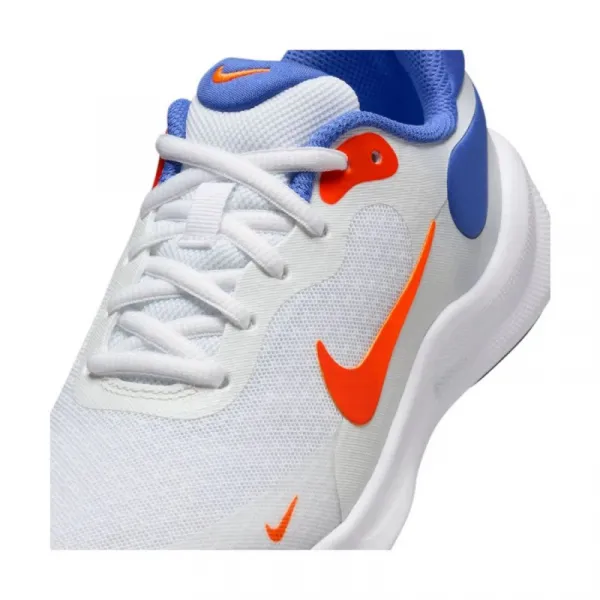 Chlapčenská športová obuv (tréningová) NIKE Revolution 7 GS white team orange astranomy blue