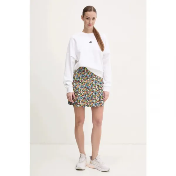Dámska zateplená mikina ADIDAS W SL FC SWT WHITE BLACK