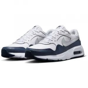 Pánska vychádzková obuv NIKE Air Max SC Leather white smoke grey midnight navy