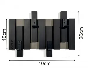 ČiernynástennývešiaknaoblečenieŠírka:40cm|Výška:30cm69419_125498čierna