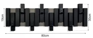 ČiernynástennývešiaknaoblečenieŠírka:40cm|Výška:30cm69419_125498čierna