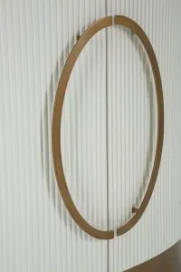 Mauro Ferretti Komoda Tolosa 79 cm biela/jaseň