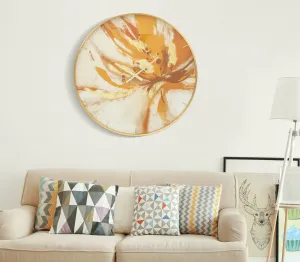 Mauro Ferretti Nástenné hodiny Glass Toply 80 cm viacfarebné/zlaté