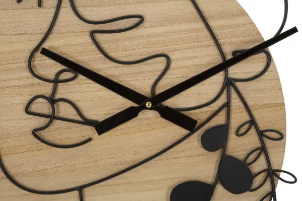 Mauro Ferretti Nástenné hodiny Elegant A 60 cm hnedé/čierne