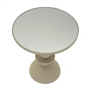 Mauro Ferretti Odkladací stolík Dune 40 cm tmavobéžový