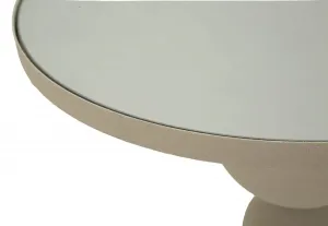 Mauro Ferretti Odkladací stolík Dune 40 cm tmavobéžový