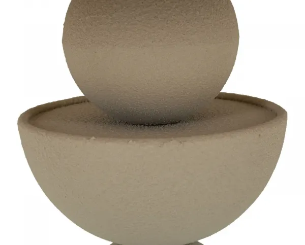 Mauro Ferretti Odkladací stolík Dune 40 cm tmavobéžový