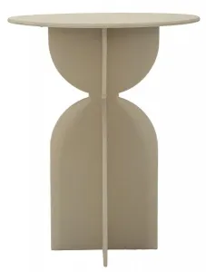 Mauro Ferretti Odkladací stolík Dune 45 cm tmavobéžový