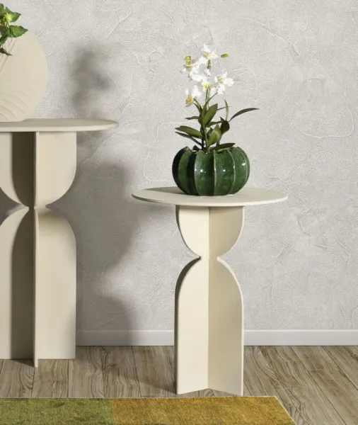 Mauro Ferretti Odkladací stolík Dune 45 cm tmavobéžový
