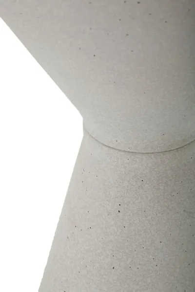 Mauro Ferretti Odkládací stolek White 44 cm mramor/bílý