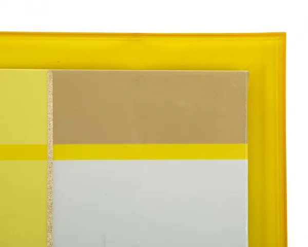 Mauro Ferretti Obraz Lakovaný 60x80 cm žltý/hnedý
