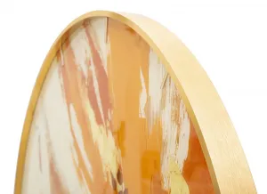 Mauro Ferretti Nástenné hodiny Glass Toply 80 cm viacfarebné/zlaté