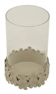 Mauro Ferretti Svietnik Dune 21 cm číry/krémový