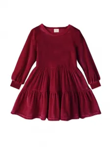 Šaty volán VELVET DR