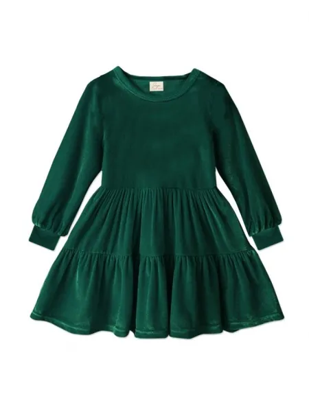 Šaty volán VELVET DR
