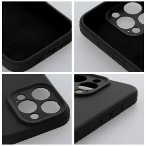 Obal Silicone, iPhone Air, čierny