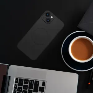 Obal Silicone Mag Cover, iPhone 17, čierny