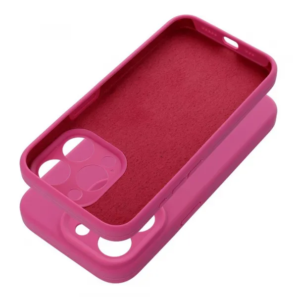 Obal Silicone, iPhone 17, ružový