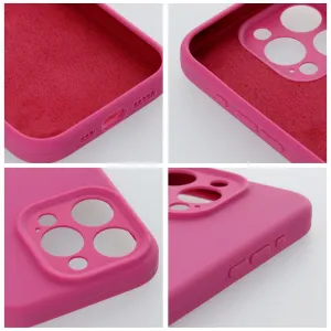 Obal Silicone, iPhone 17, ružový