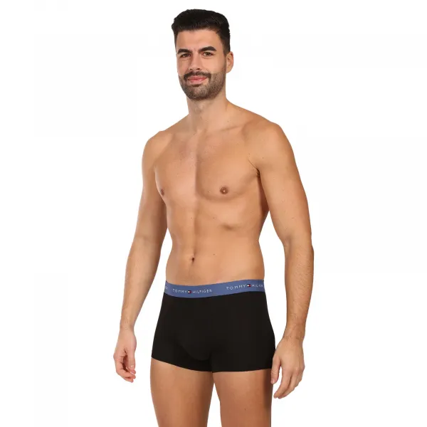 3PACK pánske boxerky Tommy Hilfiger čierne (UM0UM02763 0U4) M, trenky