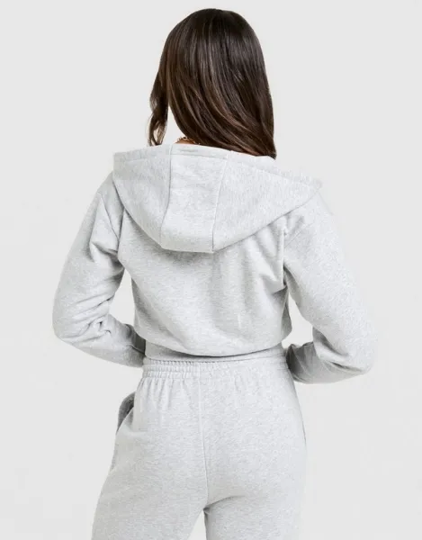 Mckenzie Mikina S Kapucňou Crop Logo