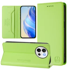 RINA Zaklápacie puzdro pre Vivo V40 Lite 5G svetlozelené