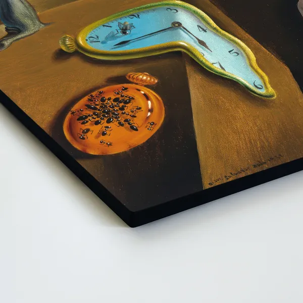 Reprodukcia obrazu S. Dalí - Tečúce hodiny