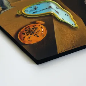 Reprodukcia obrazu S. Dalí - Tečúce hodiny