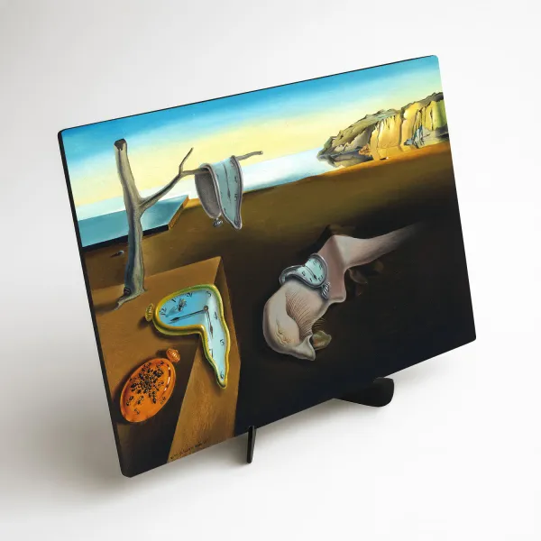 Reprodukcia obrazu S. Dalí - Tečúce hodiny