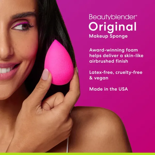 beautyblender® Original hubka na make-up Pink 1 ks
