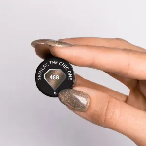 Semilac UV Hybrid Brides Babes gélový lak na nechty s použitím UV/LED lampy odtieň 488 The Chic One 7 ml