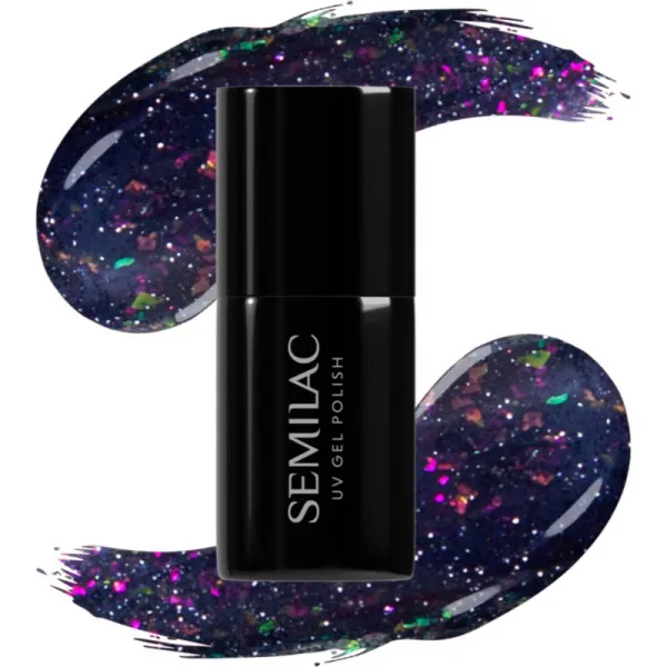 Semilac UV Hybrid Winter Collection gélový lak na nechty s použitím UV/LED lampy odtieň 610 Frosty Christmas 7 ml