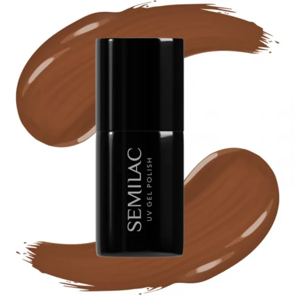 Semilac UV Hybrid WellBeing gélový lak na nechty s použitím UV/LED lampy odtieň 653 Mud Bath 7 ml