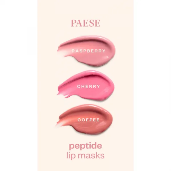 Paese Peptide Lip Mask hydratačná maska na pery s peptidmi odtieň Cherry 10 g