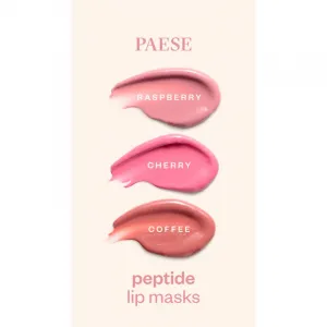 Paese Peptide Lip Mask hydratačná maska na pery s peptidmi odtieň Cherry 10 g