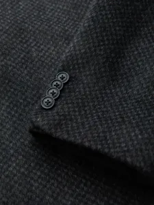 Ombre Unbuttoned men's wool blend coat - graphite