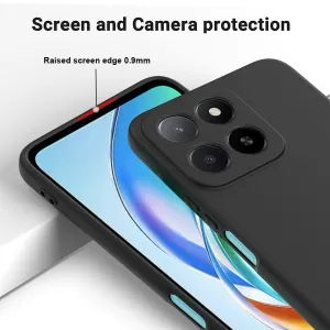 RUBBER Ochranný kryt pre Honor 400 Smart 5G / Honor X7d čierny