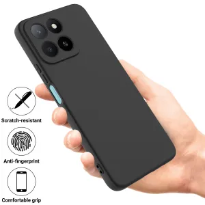 RUBBER Ochranný kryt pre Honor 400 Smart 5G / Honor X7d čierny