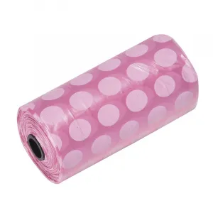 Náhradné sáčky na psie výkaly PARIS ROSA 6 roliek