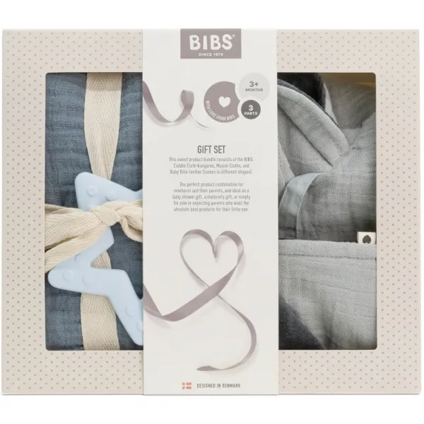 BIBS Baby Gift Set Medium darčeková sada pre bábätká Baby Blue 3+ months