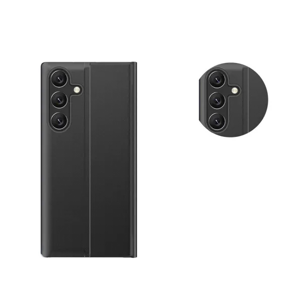 MG Sleep Case knižkové puzdro na Samsung Galaxy A55, čierne