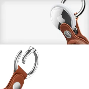 Tech-Protect Natural Fit puzdro na Apple AirTag 1 / 2, hnedé