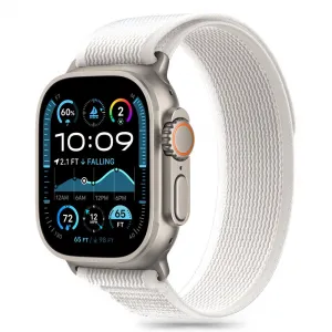 Tech-Protect Nylon Stripe remienok na Apple Watch 44/45/46/49mm, crayon grey