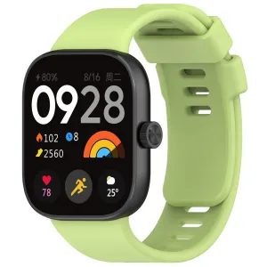 BStrap Silicone remienok na Xiaomi Redmi Watch 4, lime