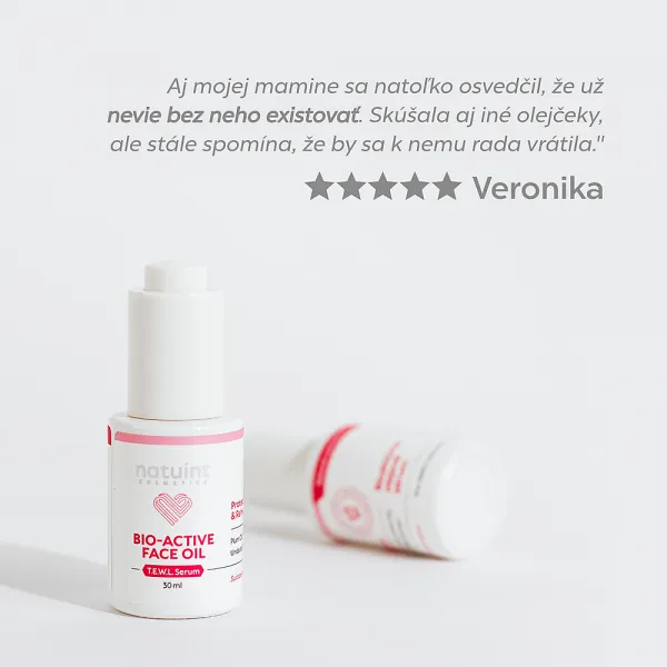 Natuint cosmetics - Bioaktívne olejové sérum