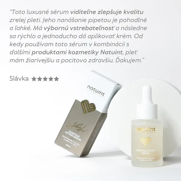Natuint cosmetics - Exclusive - Liftingové pleťové sérum