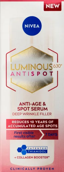 NIVEA Luminous omladzujúce sérum proti pigmentovým škvrnám 30 ml